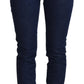 Elegant Blue Denim Pants
