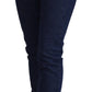 Elegant Blue Denim Pants