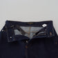 Elegant Blue Denim Pants