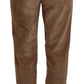 Elegant Brown Corduroy Pants for Sophisticated Style