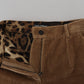 Elegant Brown Corduroy Pants for Sophisticated Style