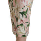 Elegant Floral Print Pencil Skirt