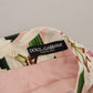 Elegant Floral Print Pencil Skirt