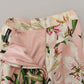 Elegant Floral Print Pencil Skirt