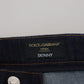 Elegant Italian MainLine Denim Jeans