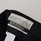 Elegant Black Cotton Trousers for Men