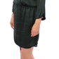 Elegant Green Zig Zag Dress