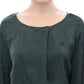 Elegant Green Zig Zag Dress