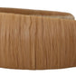 Beige Viscose Women Hair Headband Diadem