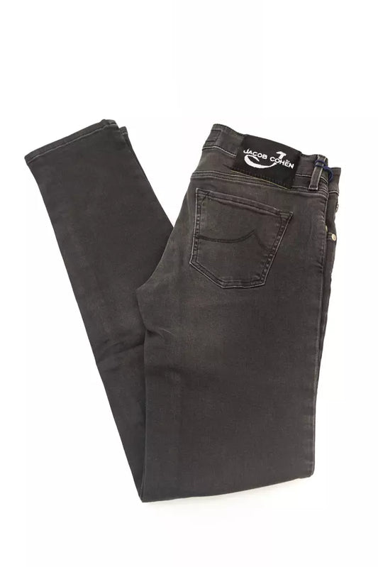 Black Cotton Women Jeans