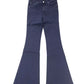 Blue Cotton Women Jeans
