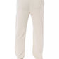 Beige Cotton Men Chino Pants