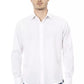 White Cotton Men Shirt
