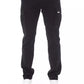 Sleek Black Cargo Trousers - Stretch Cotton Blend