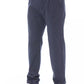 Blue Cotton Men Chino Pant