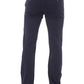Blue Cotton Men Chino Trouser