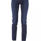 Blue Cotton Women Jeans