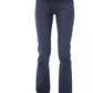 Blue Cotton Women Jeans