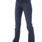 Blue Cotton Women Jeans
