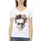 White Cotton Women Top