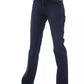 Blue Cotton Women Jeans