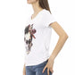 White Cotton Women Top