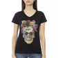 Black Cotton Women's Top