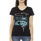 Black Cotton Women's Top