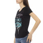 Black Cotton Women's Top