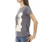 Gray Cotton Women Top