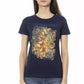 Blue Cotton Women Top