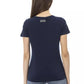 Blue Cotton Women Top