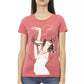 Pink Cotton Women Top
