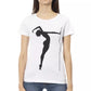 White Cotton Women Top
