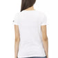 White Cotton Women's Top