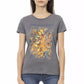 Gray Cotton Women Top