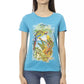 Light Blue Cotton Women Top