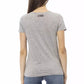 Gray Cotton Women Top