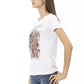 White Cotton Women Top