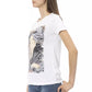 White Cotton Women Top