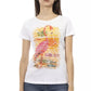 Chic White Tee with Graphic Flair