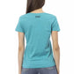 Light Blue Cotton Women Top