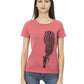 Pink Cotton Women Top