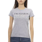 Gray Cotton Women Top