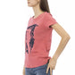 Pink Cotton Women Top