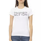 White Cotton Women's Top