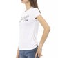 White Cotton Women's Top