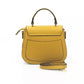 Yellow Leather Women Handbag