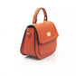 Red Leather Women Handbag