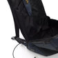 Blue Nylon Men Backpack